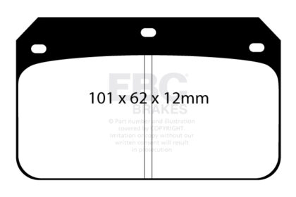 DP001C EBC REDSTUFF zavore