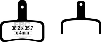 CFA695 Zavorna ploščica kolo