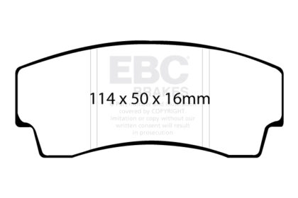 DP008G EBC GREENSTUFF zavore