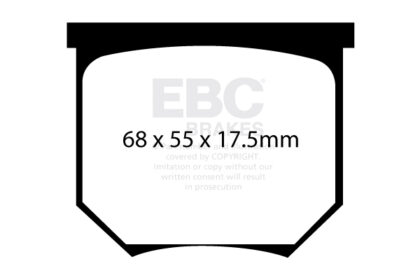 DP034G EBC GREENSTUFF zavore