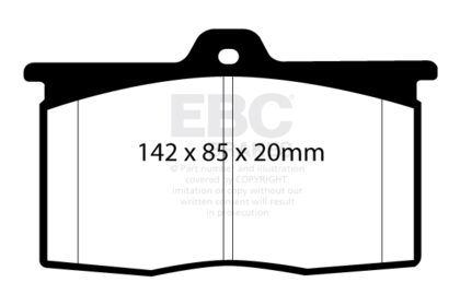 DP041C EBC REDSTUFF zavore