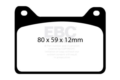 DP057C EBC REDSTUFF zavore