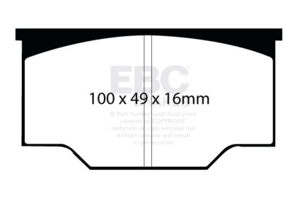 DP073R EBC YELLOWSTUFF