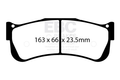 DP079,20SR11 EBC Sintered Race zavore