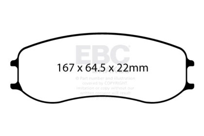 DP081,22SR11 EBC Sintered Race zavore