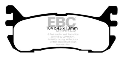 DP1003G EBC GREENSTUFF zavore