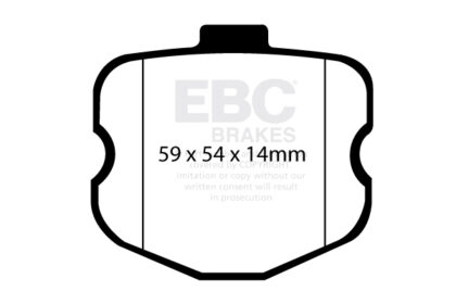 DP1771,14SR21 EBC Sintered Race zavore