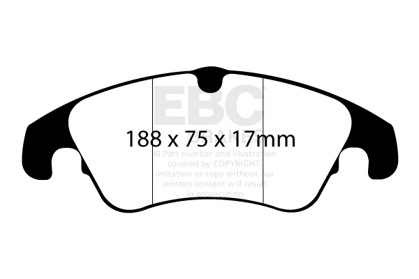 DPX2055C EBC REDSTUFF zavore