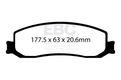 DPX3000R EBC YELLOWSTUFF