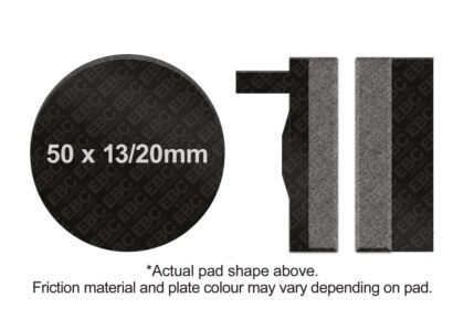 FA012 Zavora moto kevlar