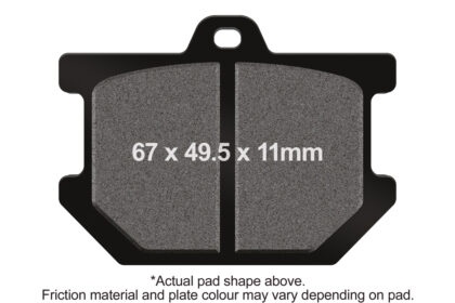 FA034 Zavora moto kevlar