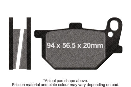 FA061 Zavora moto kevlar