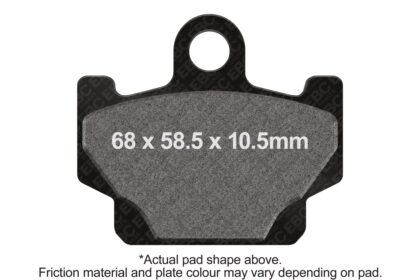 FA081 Zavora moto kevlar