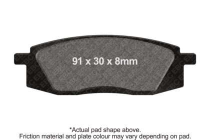 FA105R Zavorna sintrna OFF-ROAD