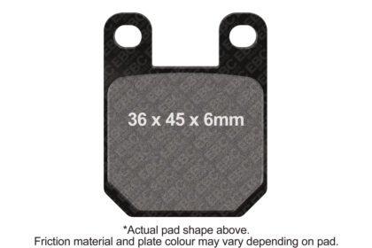 SFAC115 Zavora skuter carbon