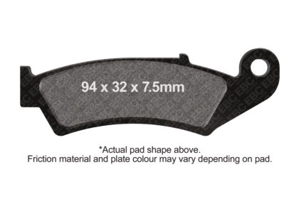 FA125R Zavorna sintrna OFF-ROAD