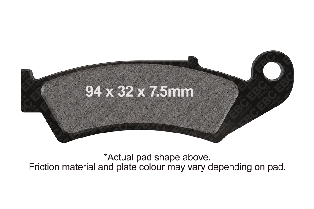 FA125TT Zavora moto kevlar OFF-ROAD