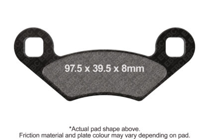 SXR159HH Zavora ATV UTV sintrna RACE
