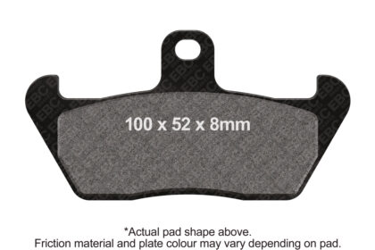 FA163 Zavora moto kevlar - (EBCFD0158)