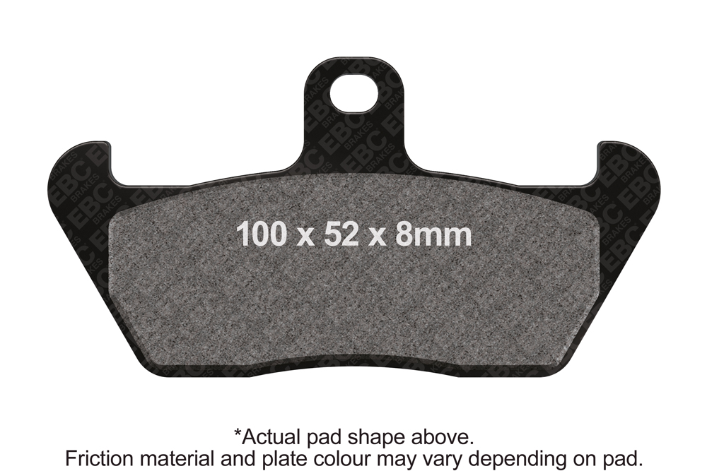 FA163 Zavora moto kevlar - (EBCFD0158)