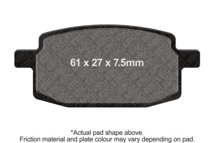 SFAC169 Zavora skuter carbon