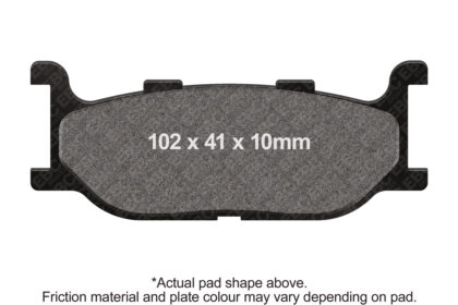 SFAC179 Zavora skuter carbon