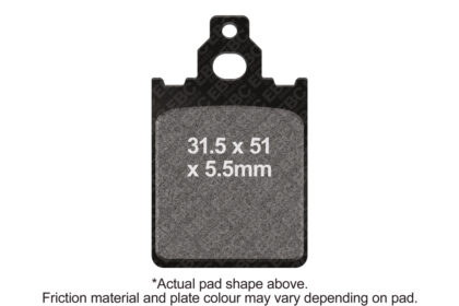 SFAC186 Zavora skuter carbon