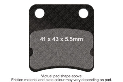 SFA257/2 Zavora skuter kevlar