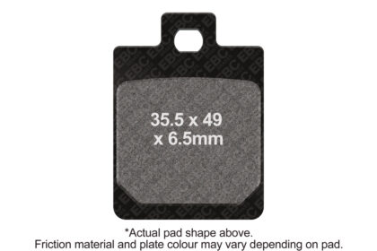 SFAC260 Zavora skuter carbon