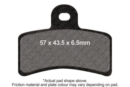 FA291 Zavora moto kevlar - (EBCFD0268)