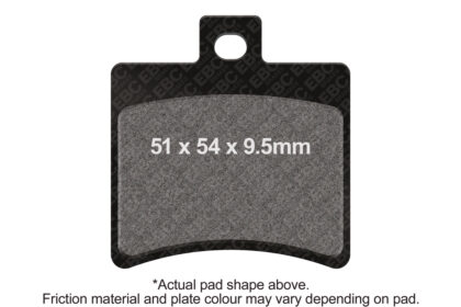 SFAC298 Zavora skuter carbon