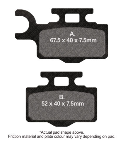 MXS302 Zavorna sintrna SPORT OFF-ROAD