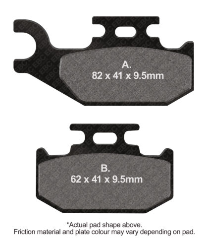SXR317HH Zavora ATV UTV sintrna RACE