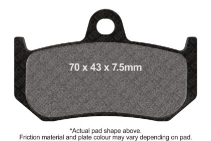 FA320HH Zavora moto sintrana DOUBLE H