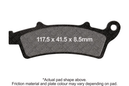 SFAC324 Zavora skuter carbon