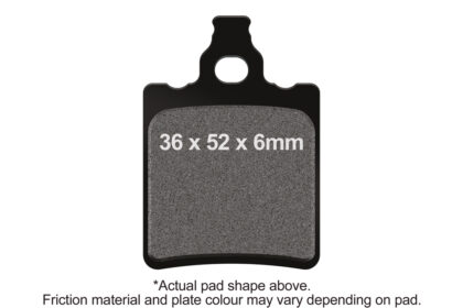 FA337R Zavorna sintrna OFF-ROAD