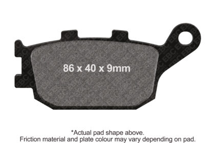 SFA358HH Zavora skuter sintrana DOUBLE HH