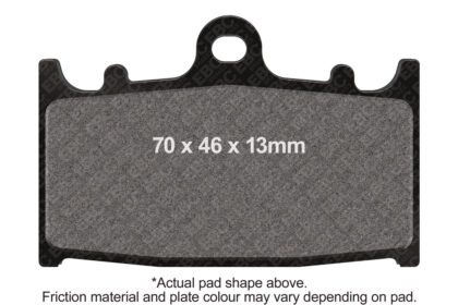 FA366HH Zavora moto sintrana DOUBLE H