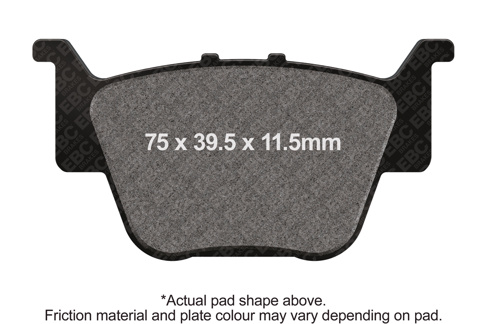 FA373R Zavorna sintrna OFF-ROAD