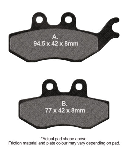 SFA374 Zavora skuter kevlar