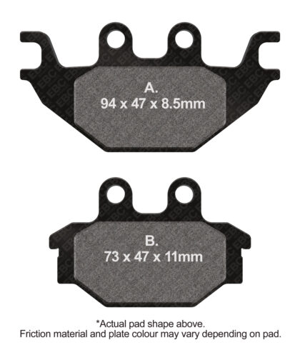 SFAC377 Zavora skuter carbon
