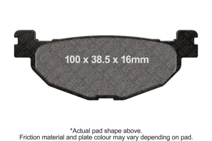 SFAC408 Zavora skuter carbon