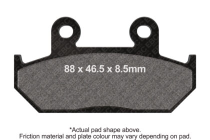 SFAC412 Zavora skuter carbon