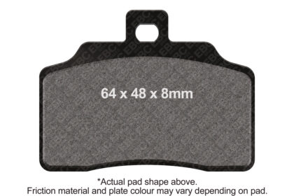 FA426 Zavora moto kevlar - (EBCFD0379)