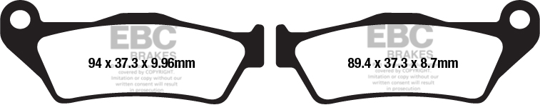 FA671HH Zavora moto sintrana DOUBLE H