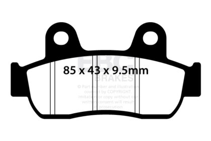 SFA721 Zavora skuter kevlar