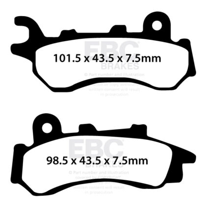 SFAC723 Zavora skuter carbon