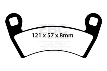 FA733R Zavora moto off road sintrana