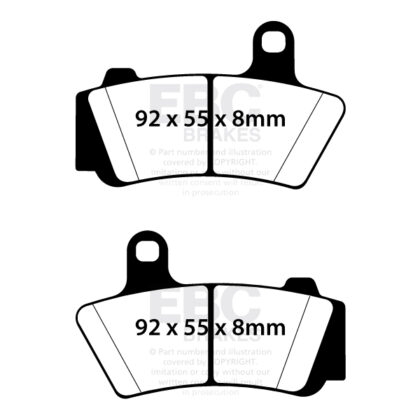FA748HH Zavora moto sintrana DOUBLE H