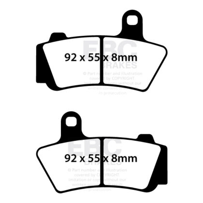 FA749HH Zavora moto sintrana DOUBLE H